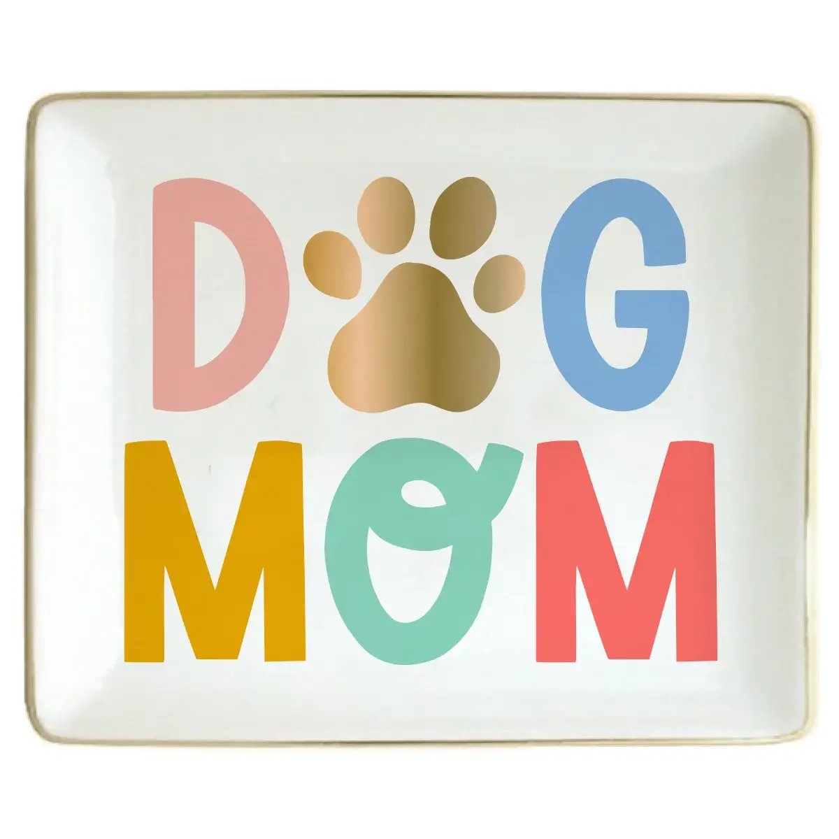 Dog Mom Trinket Tray