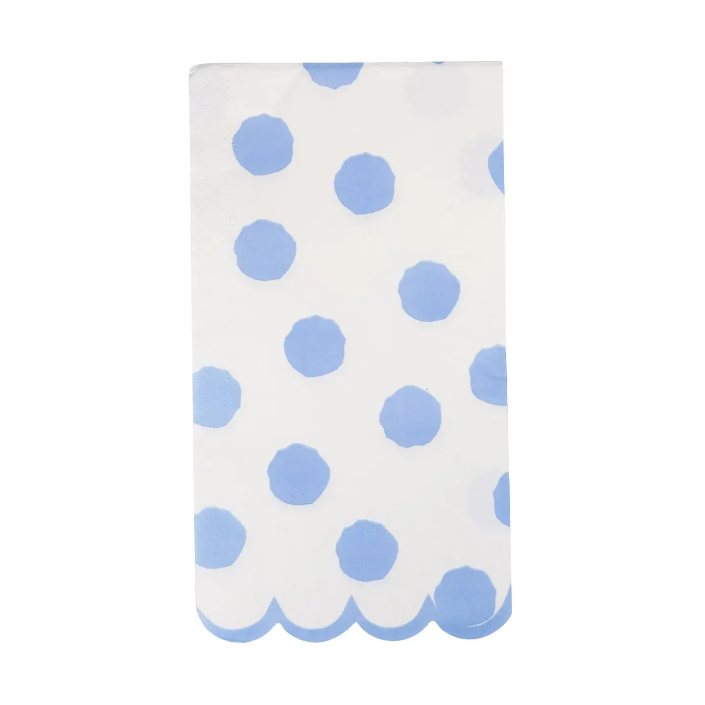 Blue Polka Dot Dinner Napkins (24 Count)