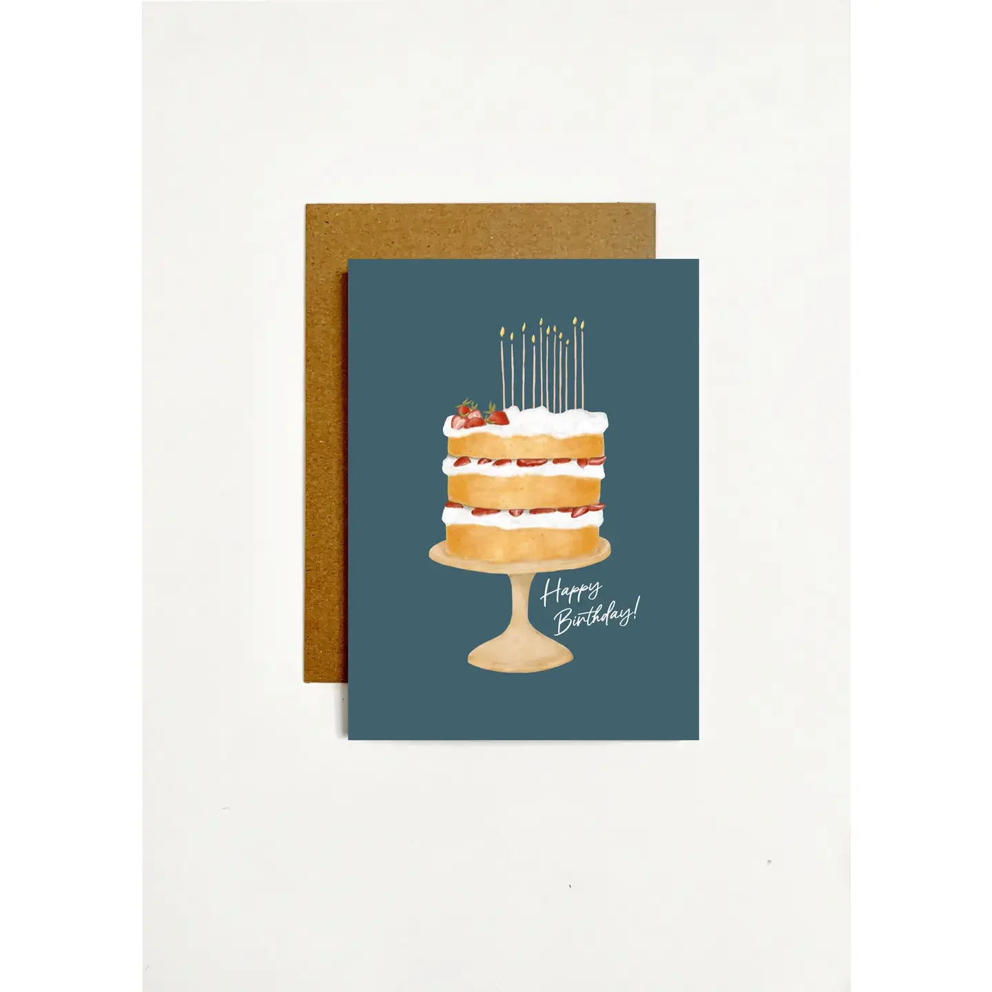 Happy Birthday - Strawberry Cake