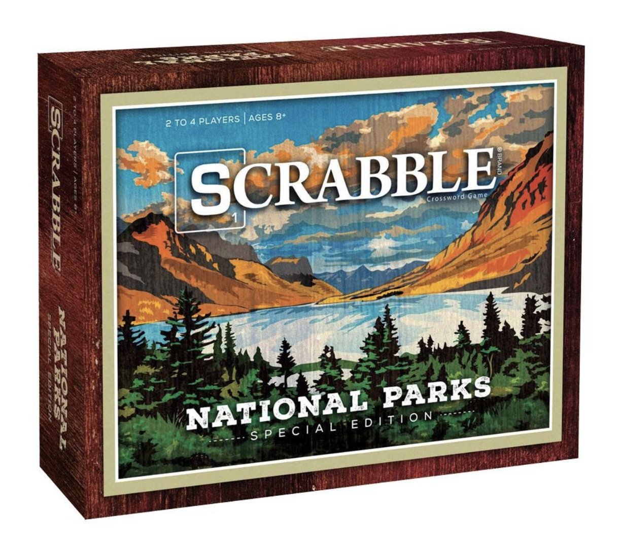 National Parks Scrabble