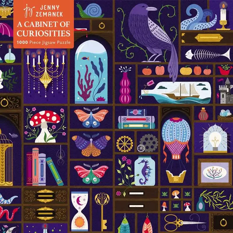 A Cabinet of Curiosities - 1000 Piece Jigsaw Puzzle