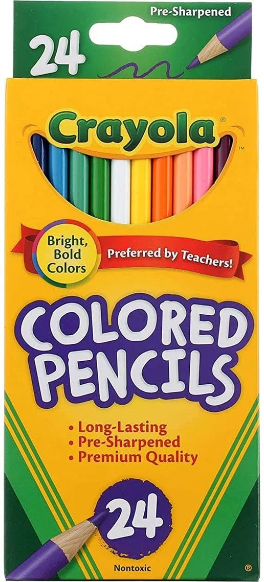 Crayola 24 Count Colored Pencils