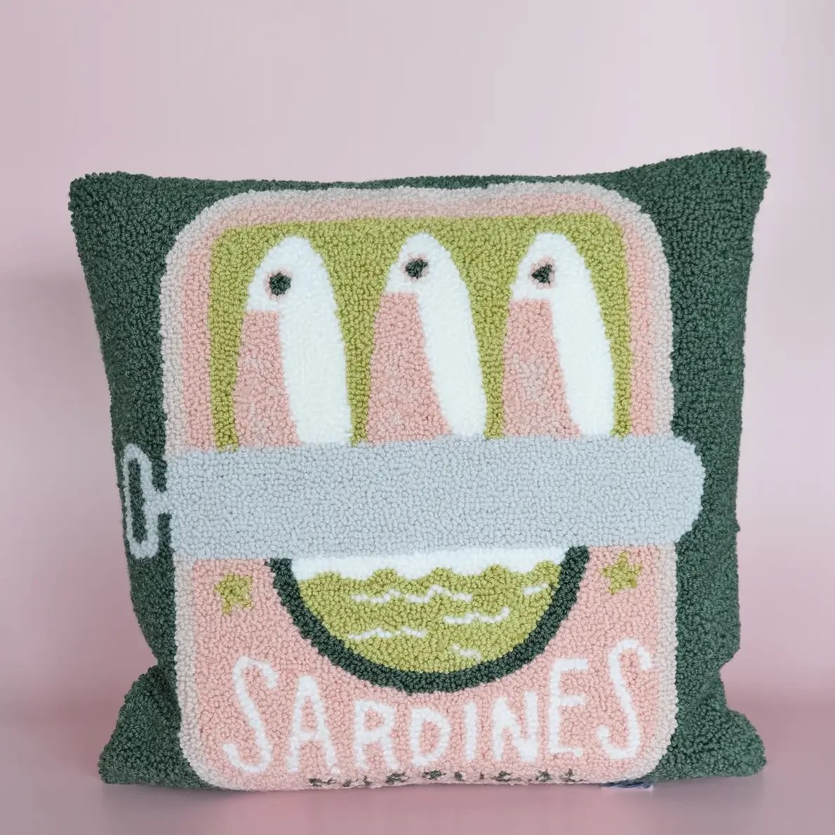 Tinned Fish Throw Pillow