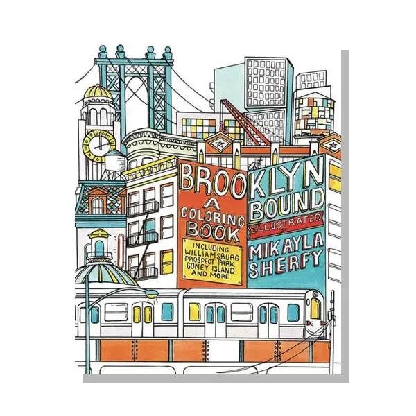 Brooklyn Bound: A Coloring Book