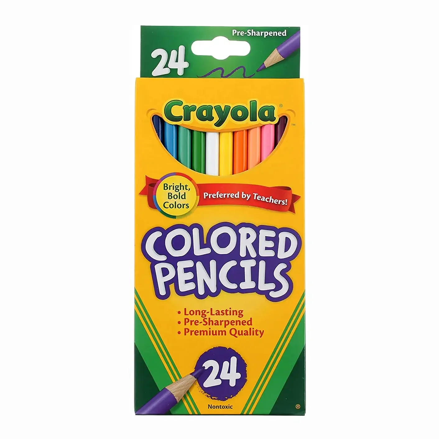 Crayola 24 Count Colored Pencils