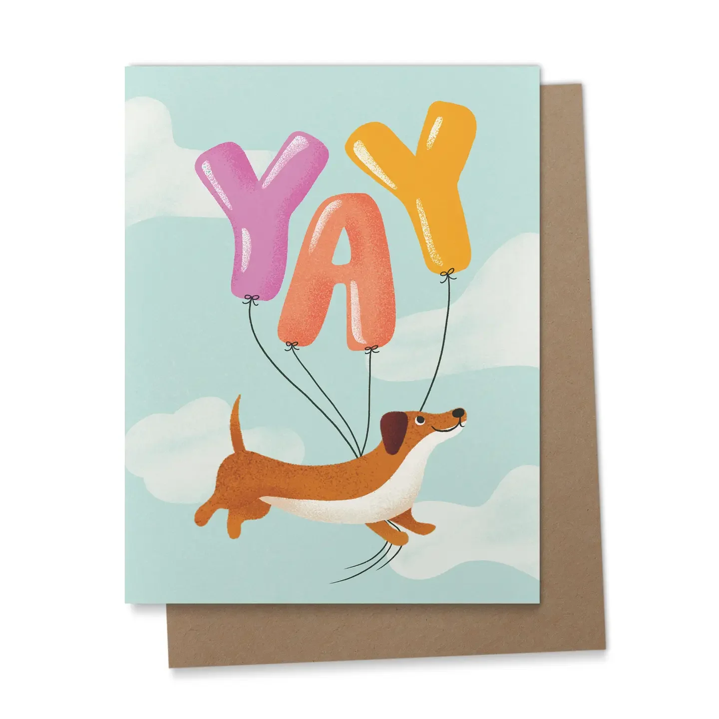 Carried Away Greeting Card