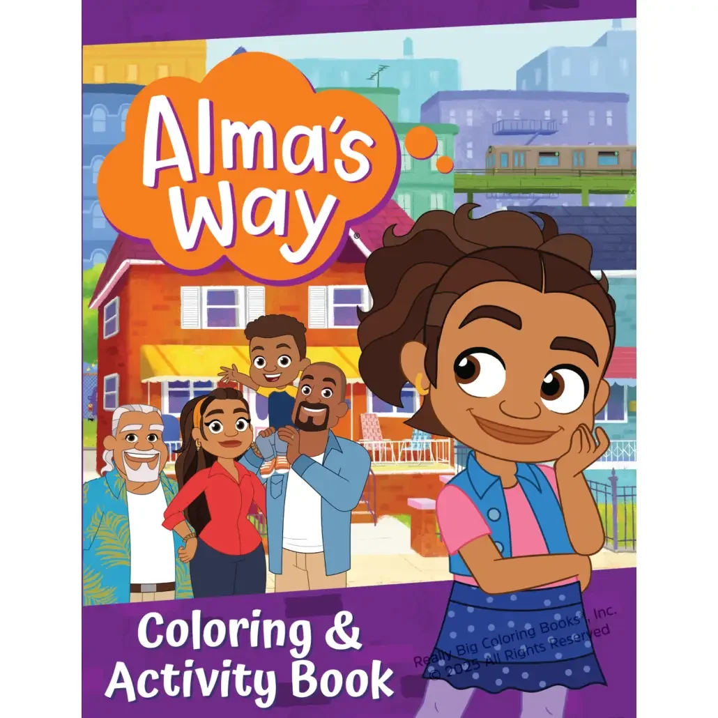 Alma's Way® Coloring Book Official by PBS KIDS®