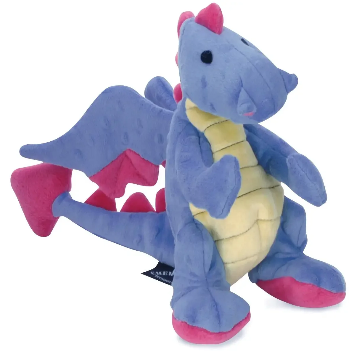 GoDog Dragon w/Chew Guard in Periwinkle (Large)