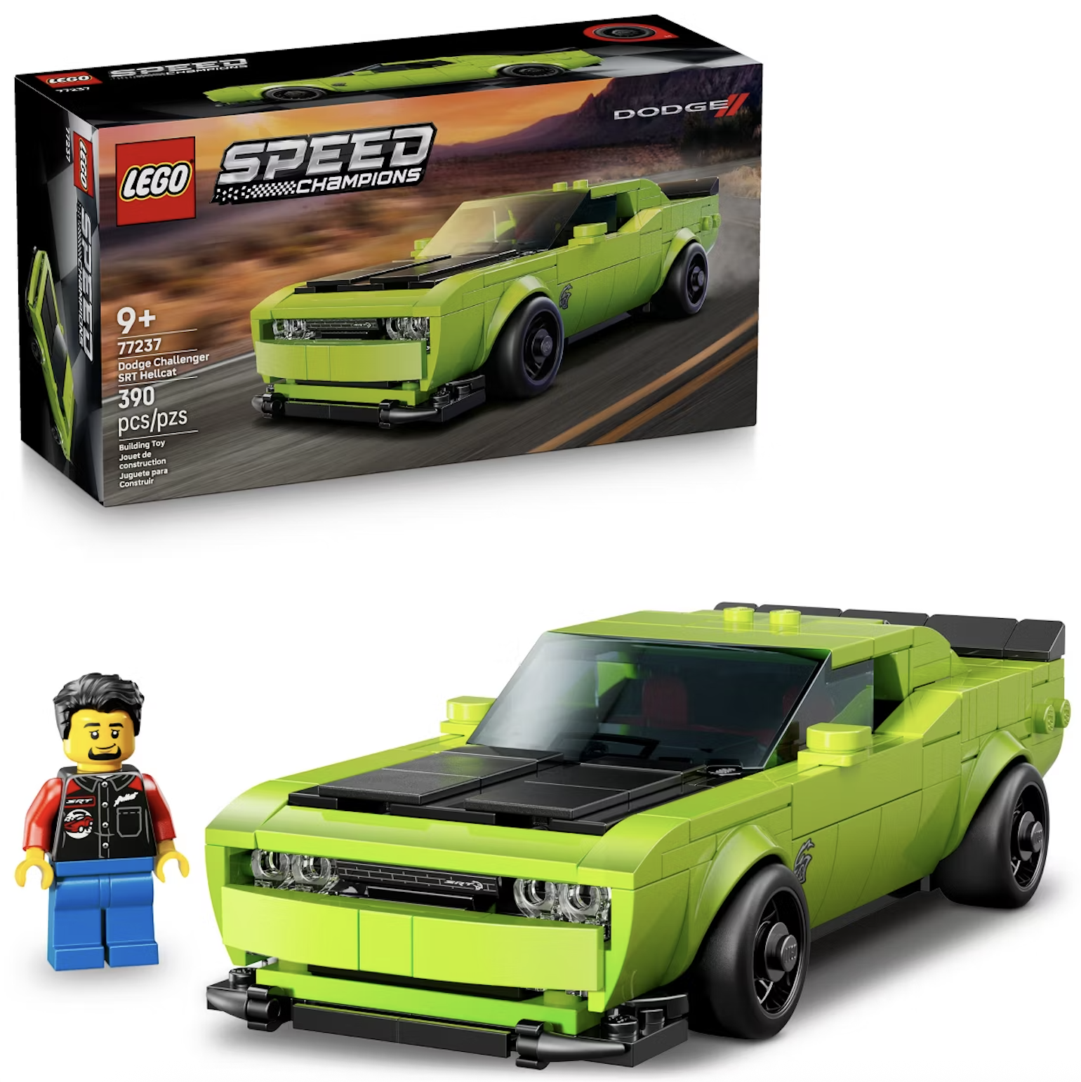 LEGO Speed Champions Dodge Challenger SRT Hellcat Sports Car
