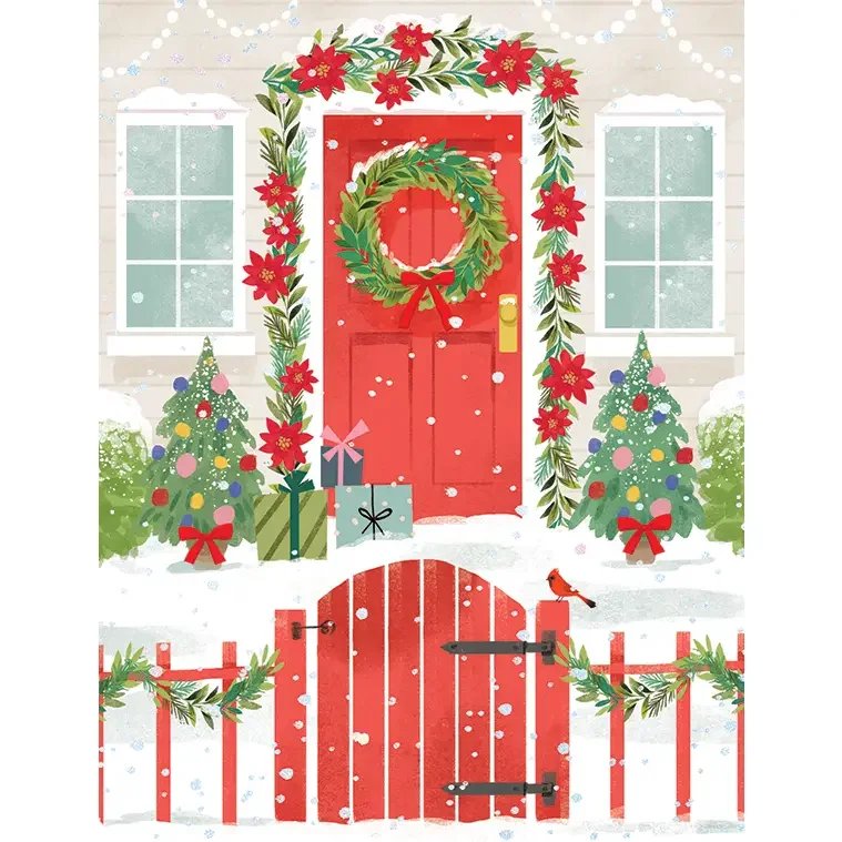 Welcoming Front Door Boxed Greeting Cards