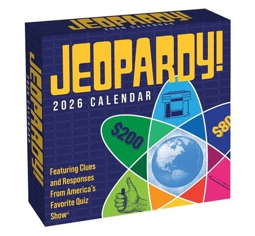 JEOPARDY! 2026 Day-to-Day Calendar by Sony