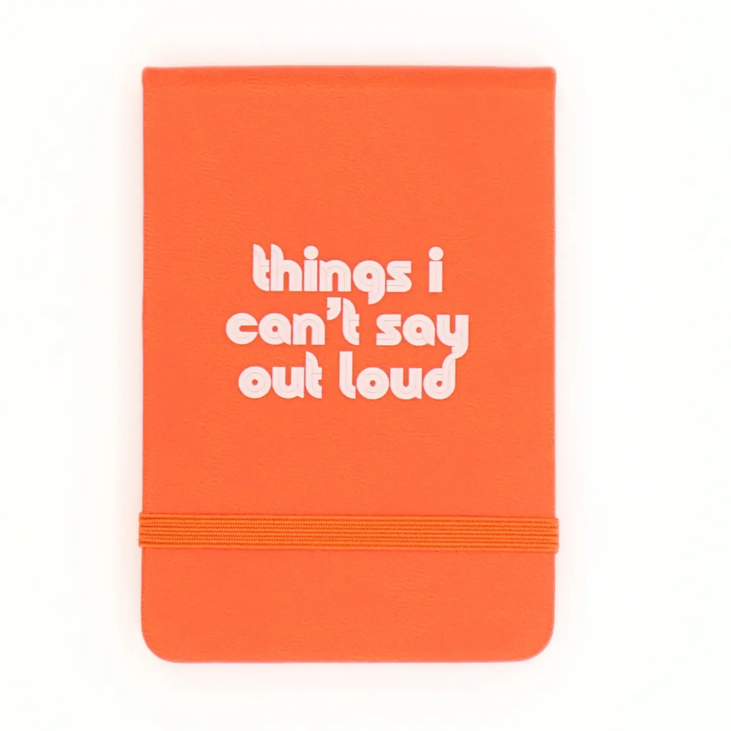 Leatherette Pocket Journal: Things I Can't Say Out Loud