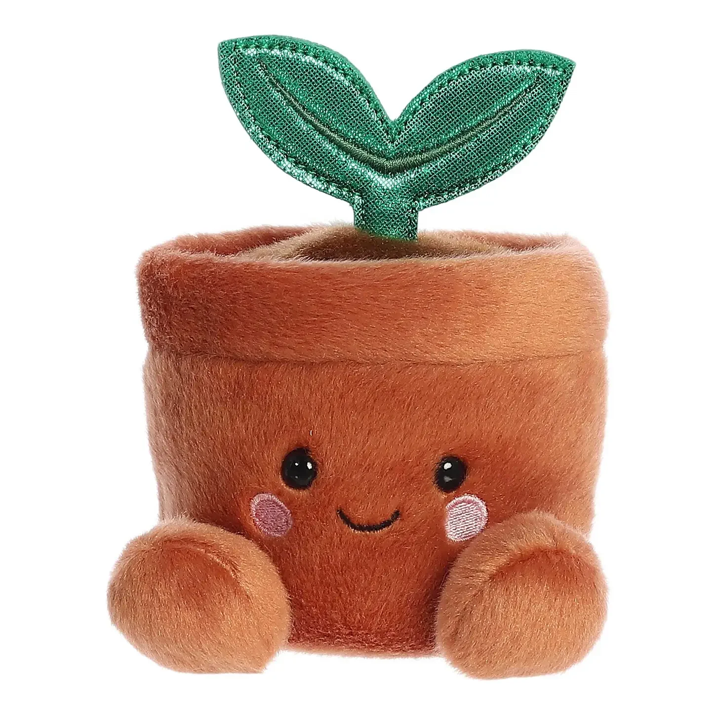 5" Plush Terra Potted Plant Palm Pal