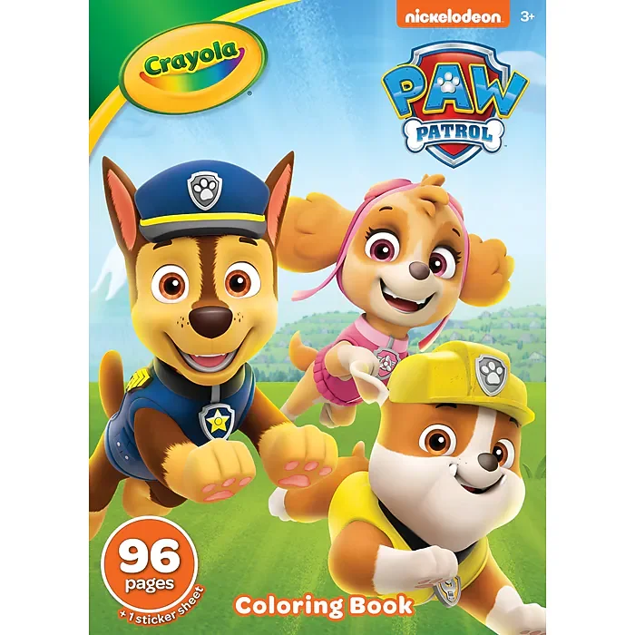 Nickelodeon Paw Patrol 96-Page Coloring Book