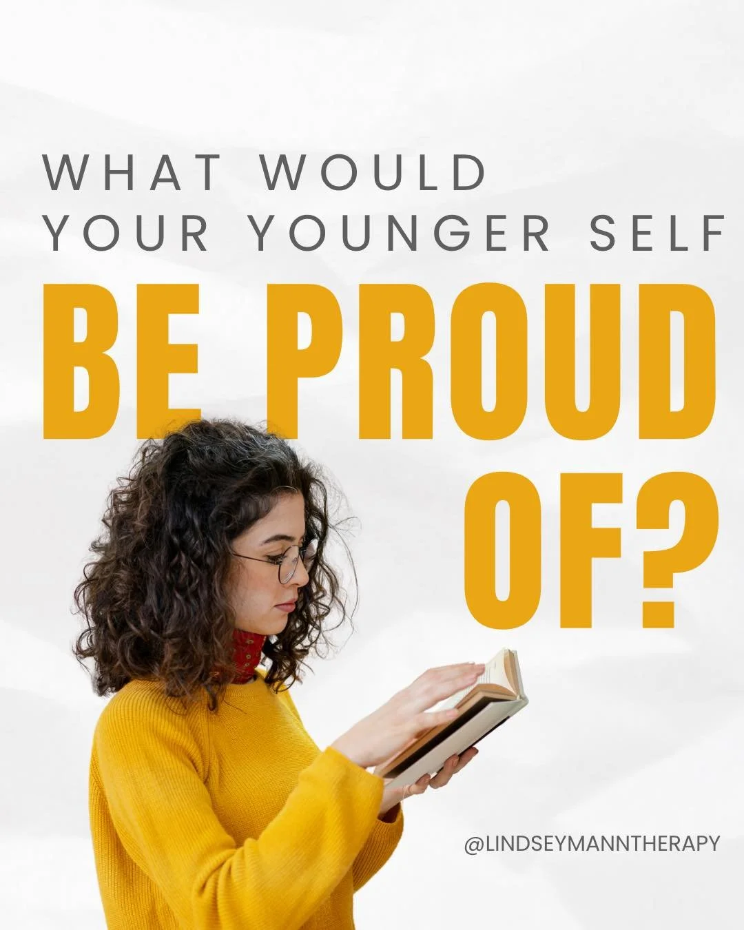 Sometimes, we forget how far we&rsquo;ve come. What would your younger self be proud of? Write it down, make a voice memo, draw it out. 
✨ Celebrate how far you&rsquo;ve come. ✨

#youarenotalone #lindseymanntherapy