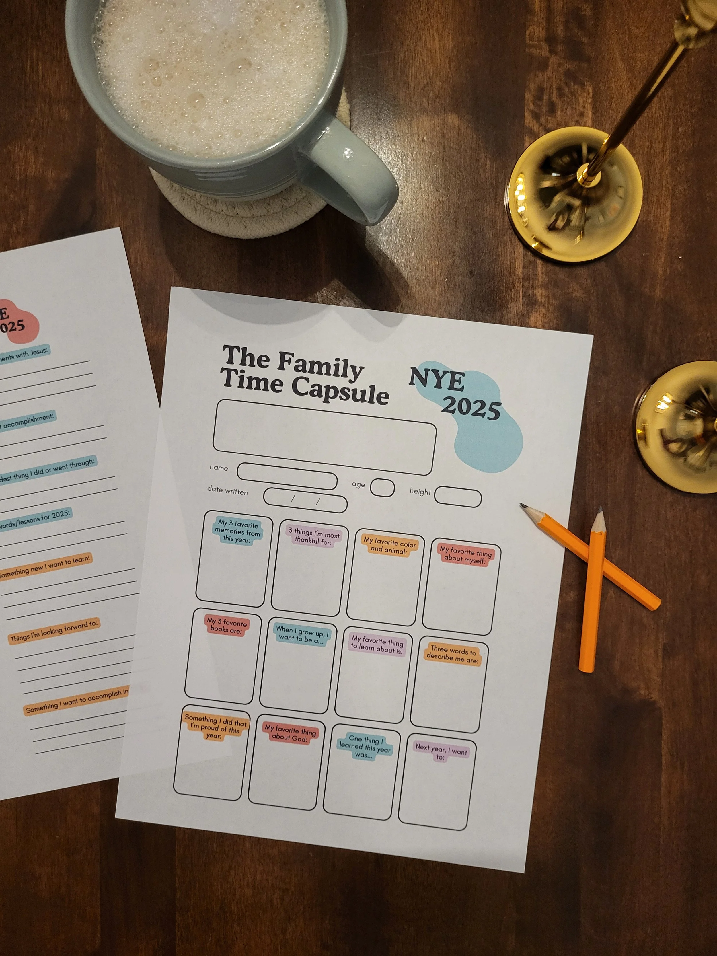 New Years Eve Time Capsule