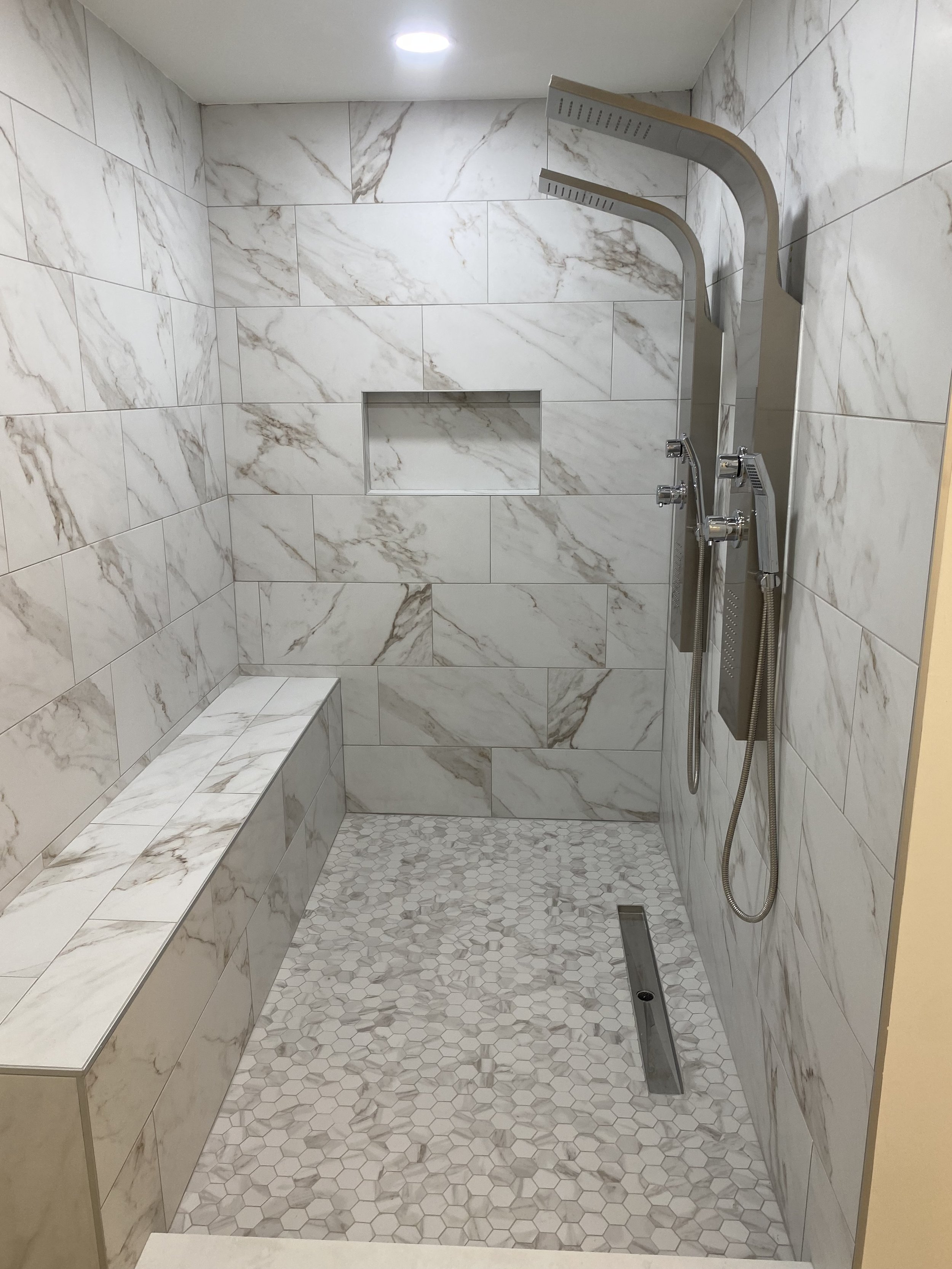 Shower tile