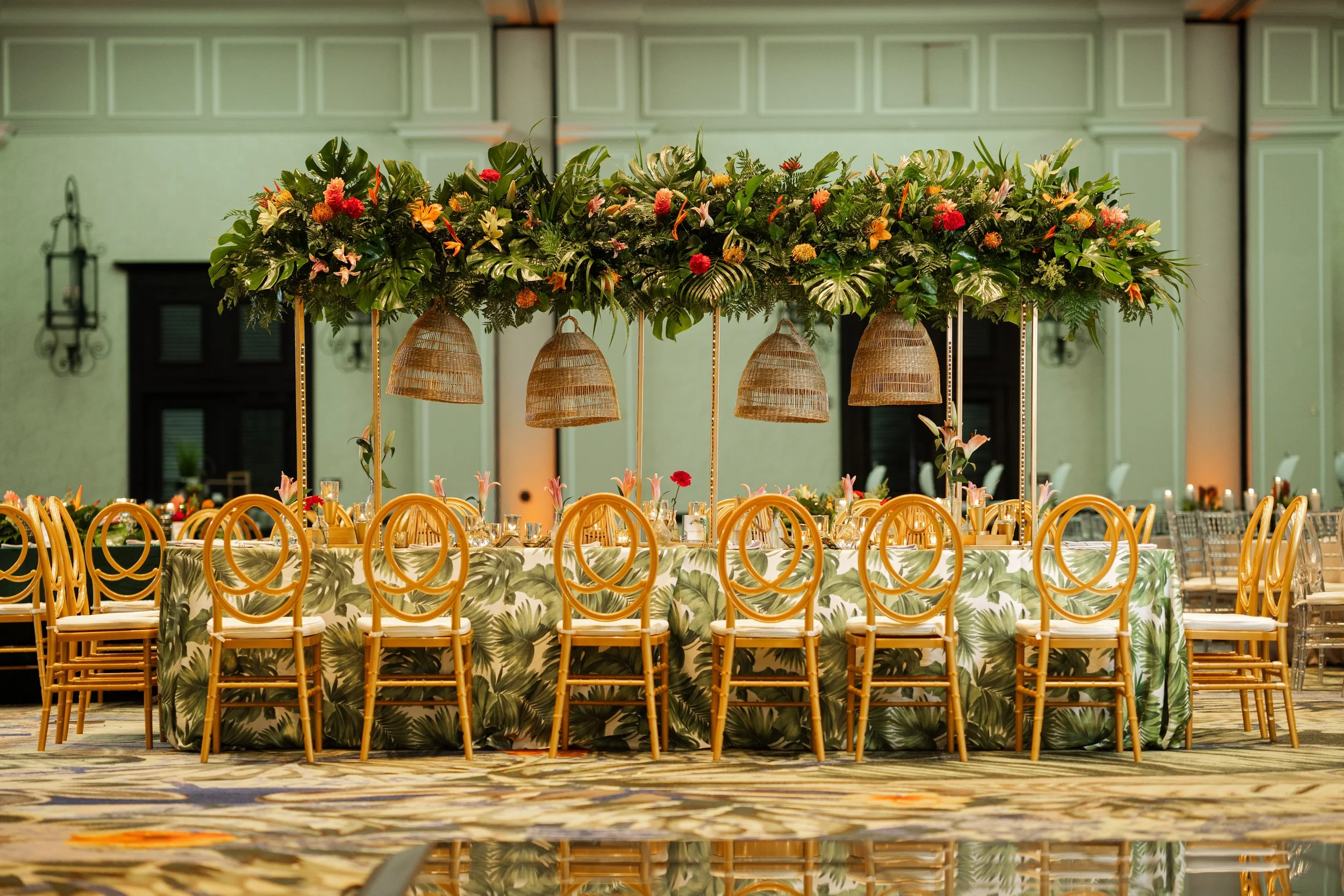 Luxury Senior Prom decorated by a Puerto Rico event designer at the Wyndham Grand Río Mar Resort in Río Grande