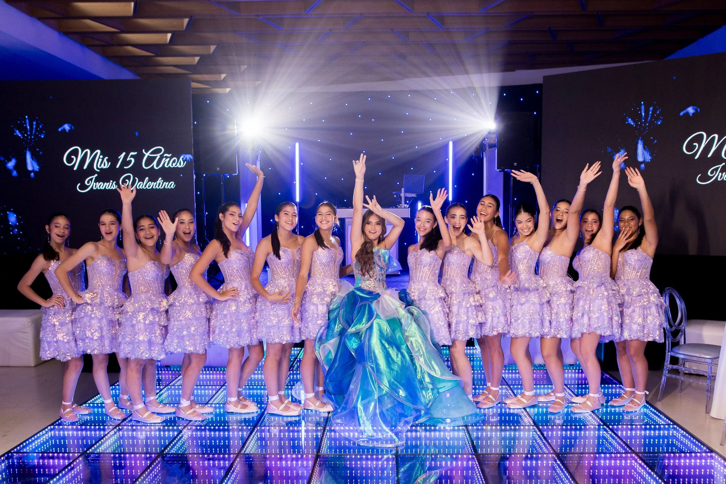 Avatar themed quinceañero at Fundación Luis Muñoz Marín in Puerto Rico