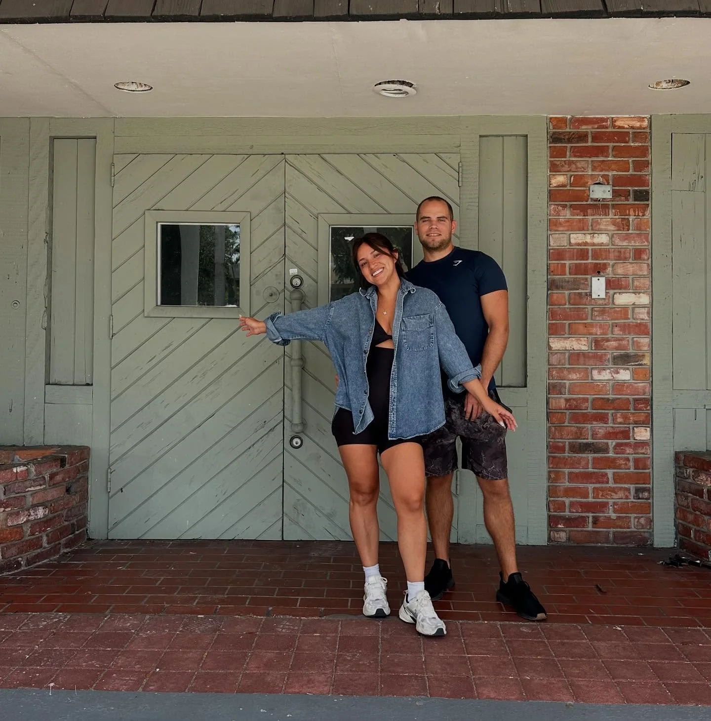 Day one of our dream ✨ Standing in front of what will soon be our boutique salon suites &mdash; built with love, vision, and a lot of hustle. Can&rsquo;t wait to bring beauty and community together in this space! #SuiteLifeBegins