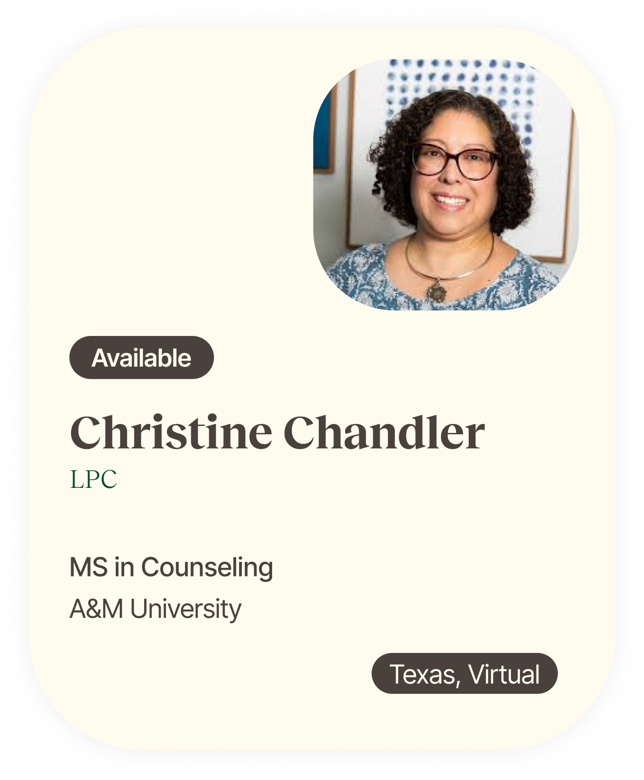 Christine Chandler