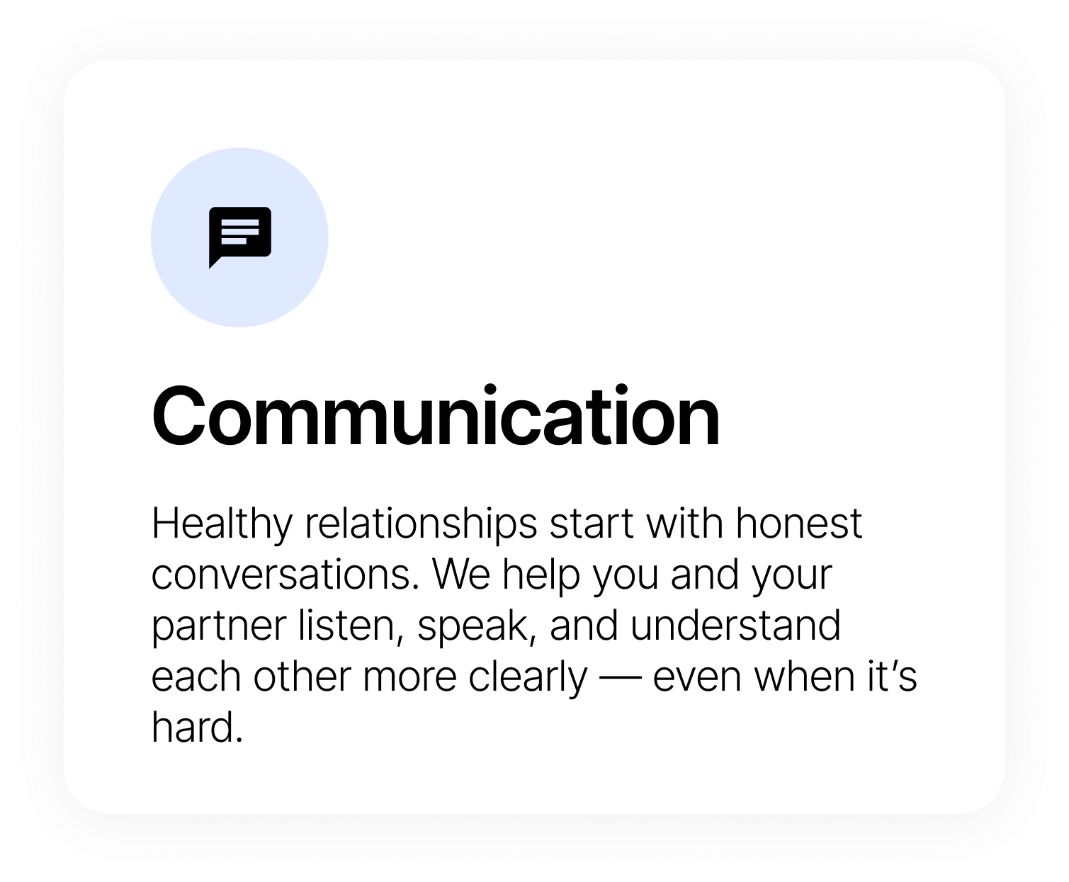 Communication