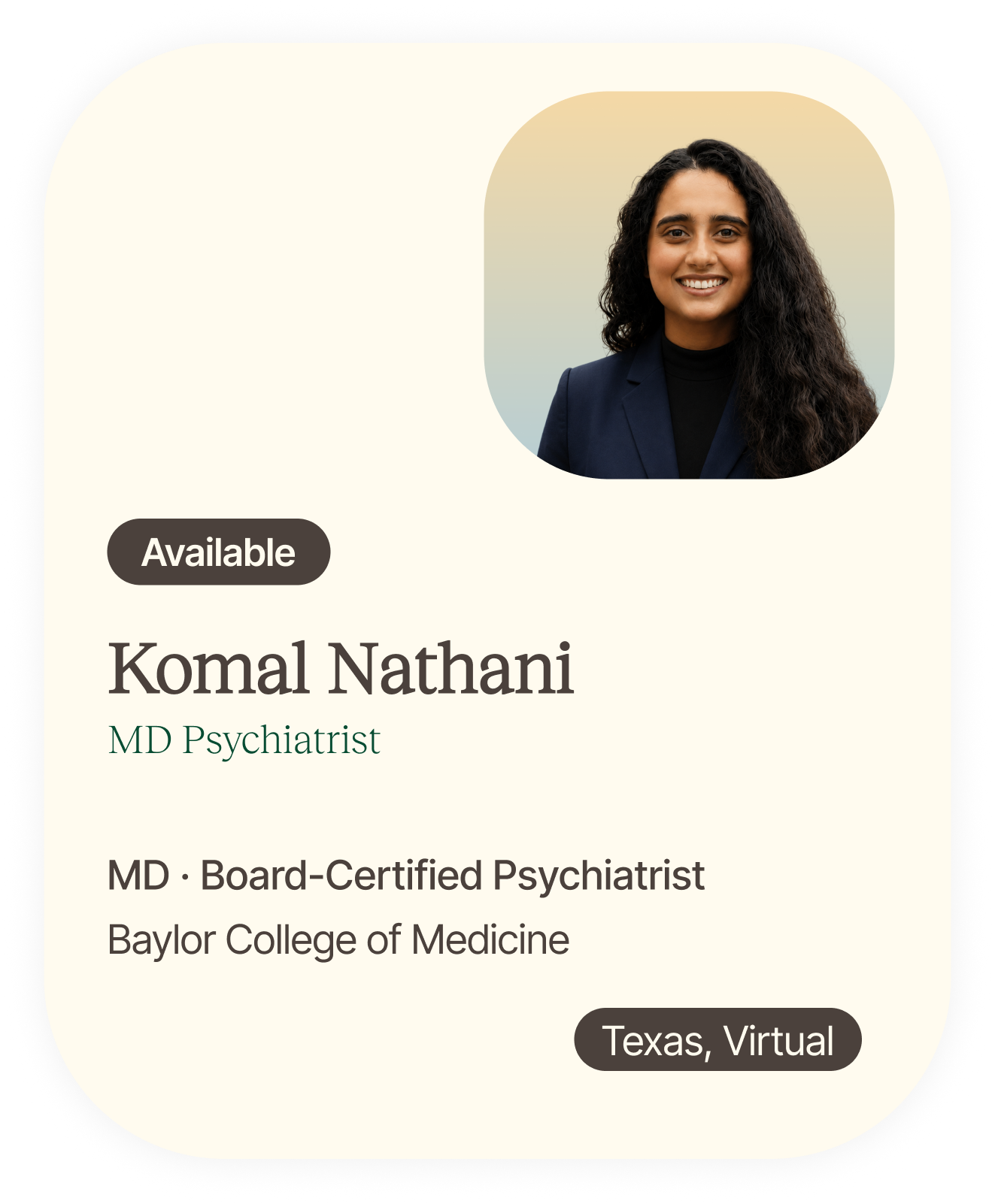 Komal Nathani