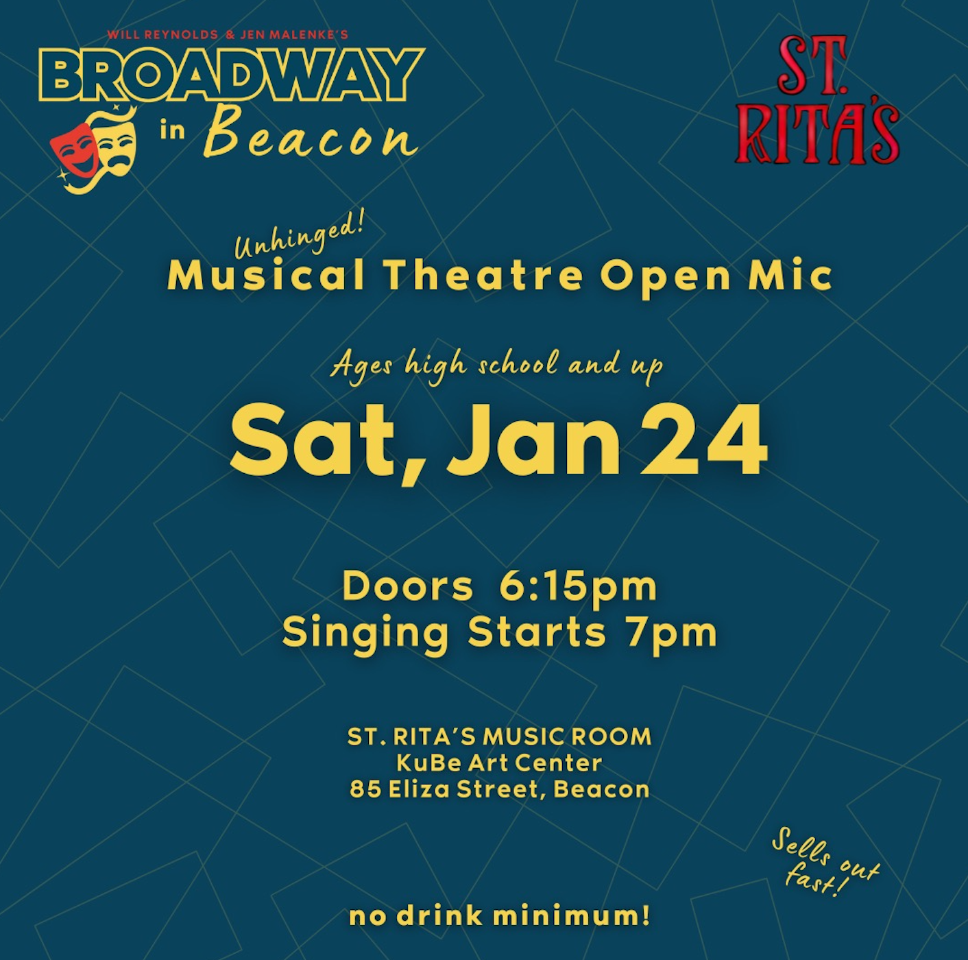 Broadway in Beacon: Musical Theatre Open Mic
