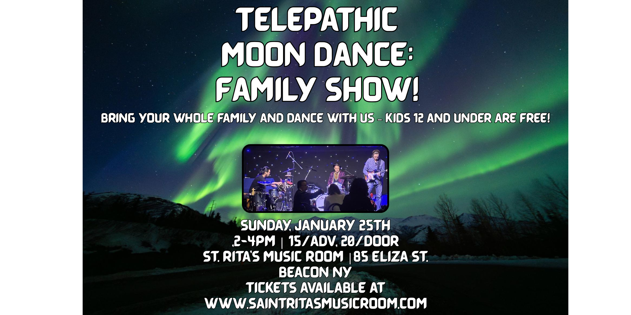 Telepathic Moon Dance: Family Show!