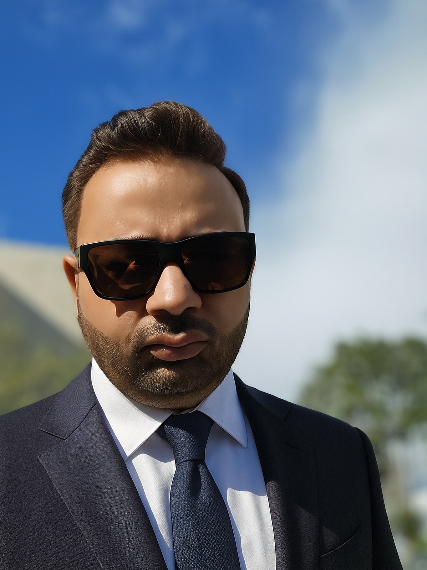 “Dressed for the hustle. Focused on the vision.” #djsukhii #suite #vision