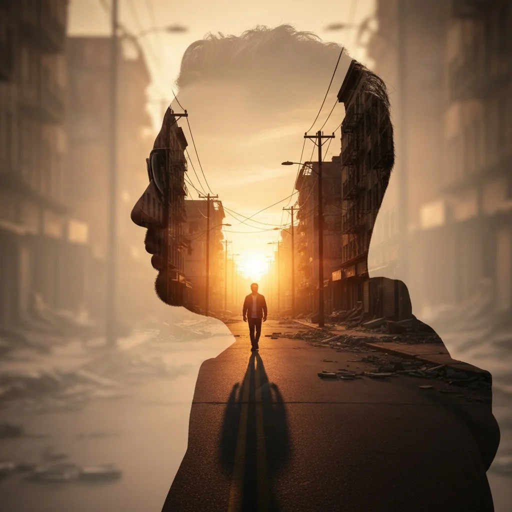 Lost in my thoughts&hellip; but still walking toward the light. 🌅
Every shadow has a story. Every silence builds strength.

&mdash; DJ SUKHII 🎧

#explorepage✨ #DeepThoughts #cinematicvibes #alonebutstrong #sunsetmood