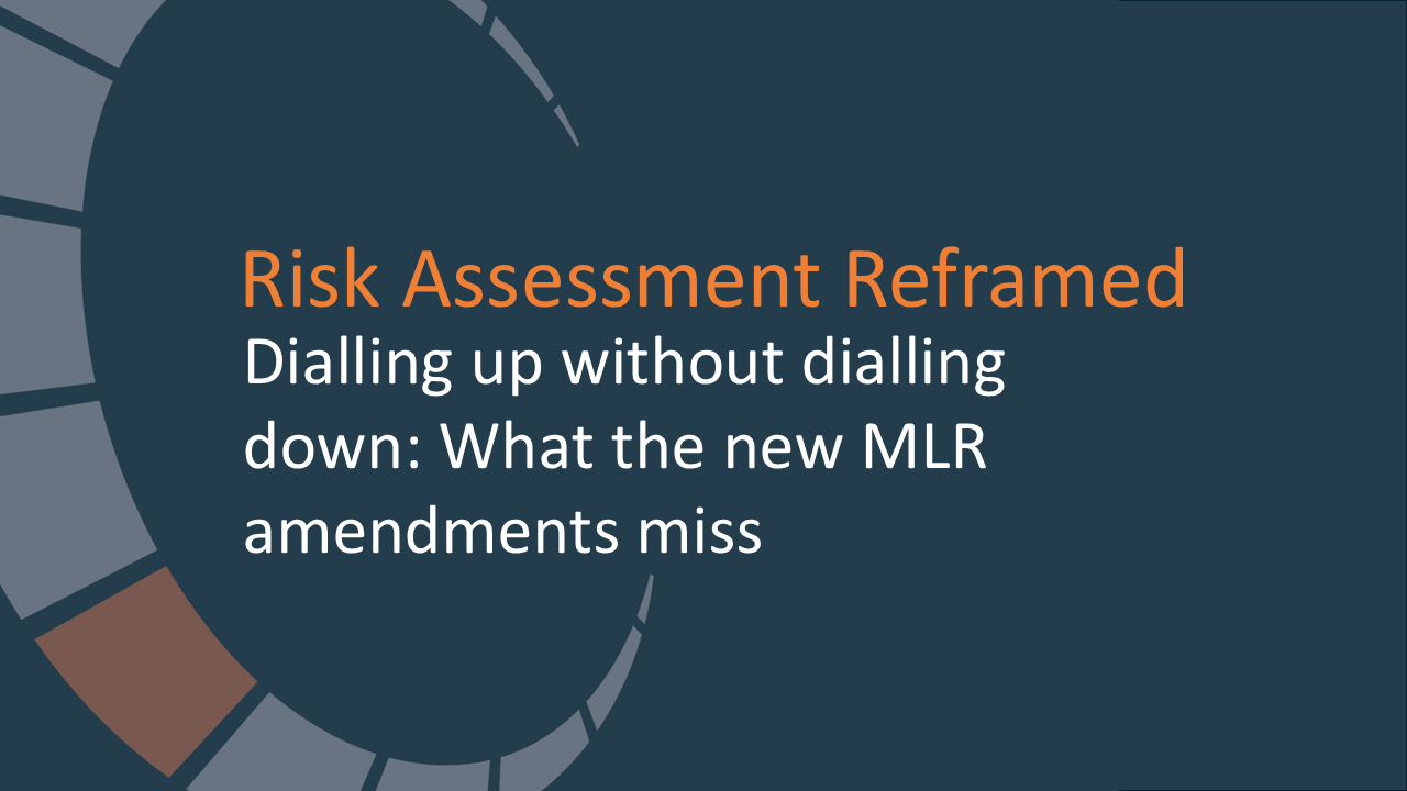 Dialling up without dialling down: What the new MLR amendments miss