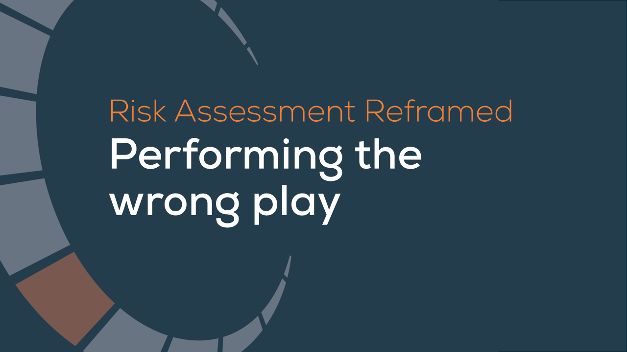 Performing the wrong play