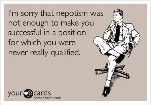 Has Nepotism Got the UK in a Chokehold?