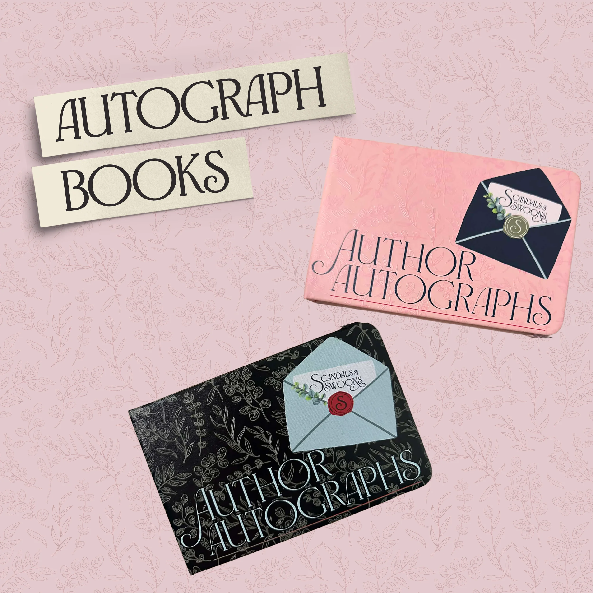 Autograph books