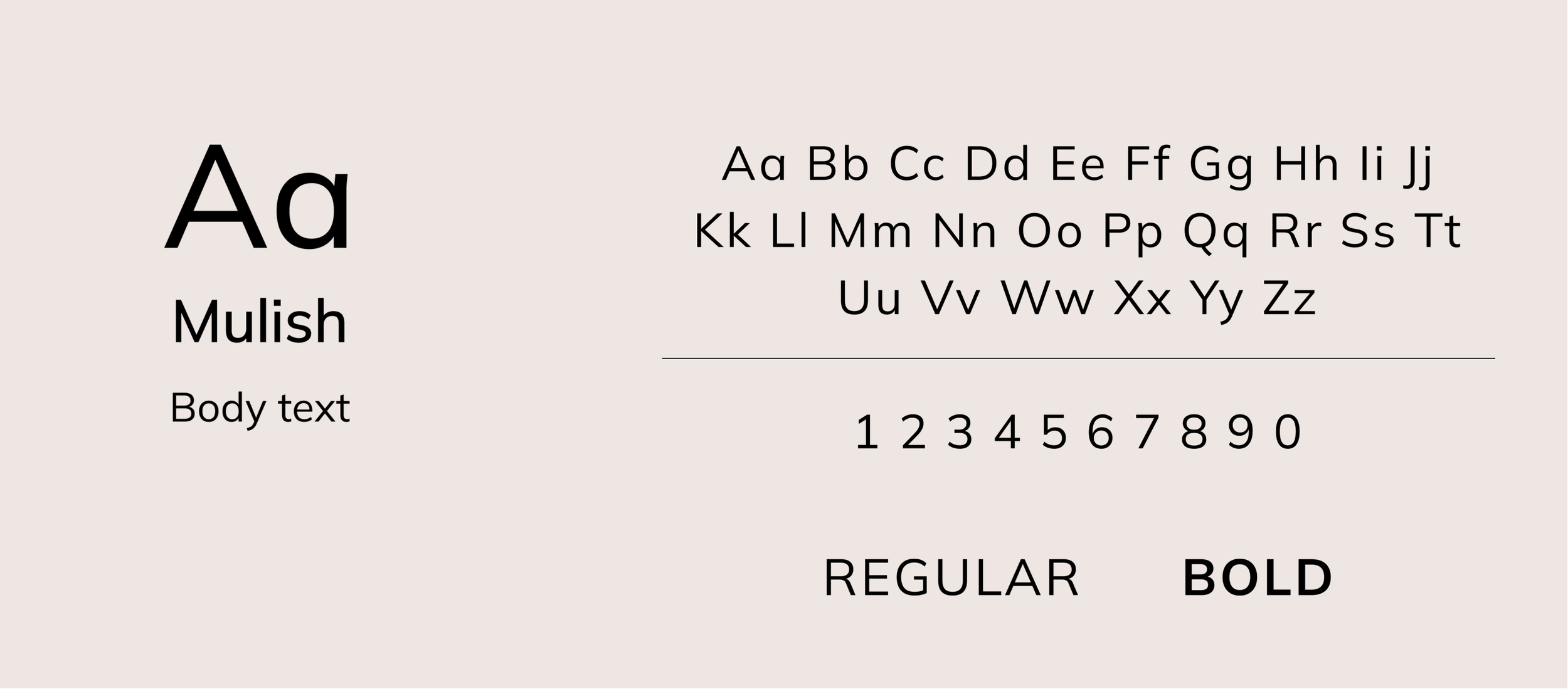 Sample alphabet chart showing uppercase and lowercase letters, the word 'POPPINS,' body text options, numbered list from 1 to 9 and 0, with font styles labeled 'REGULAR' and 'BOLD.'