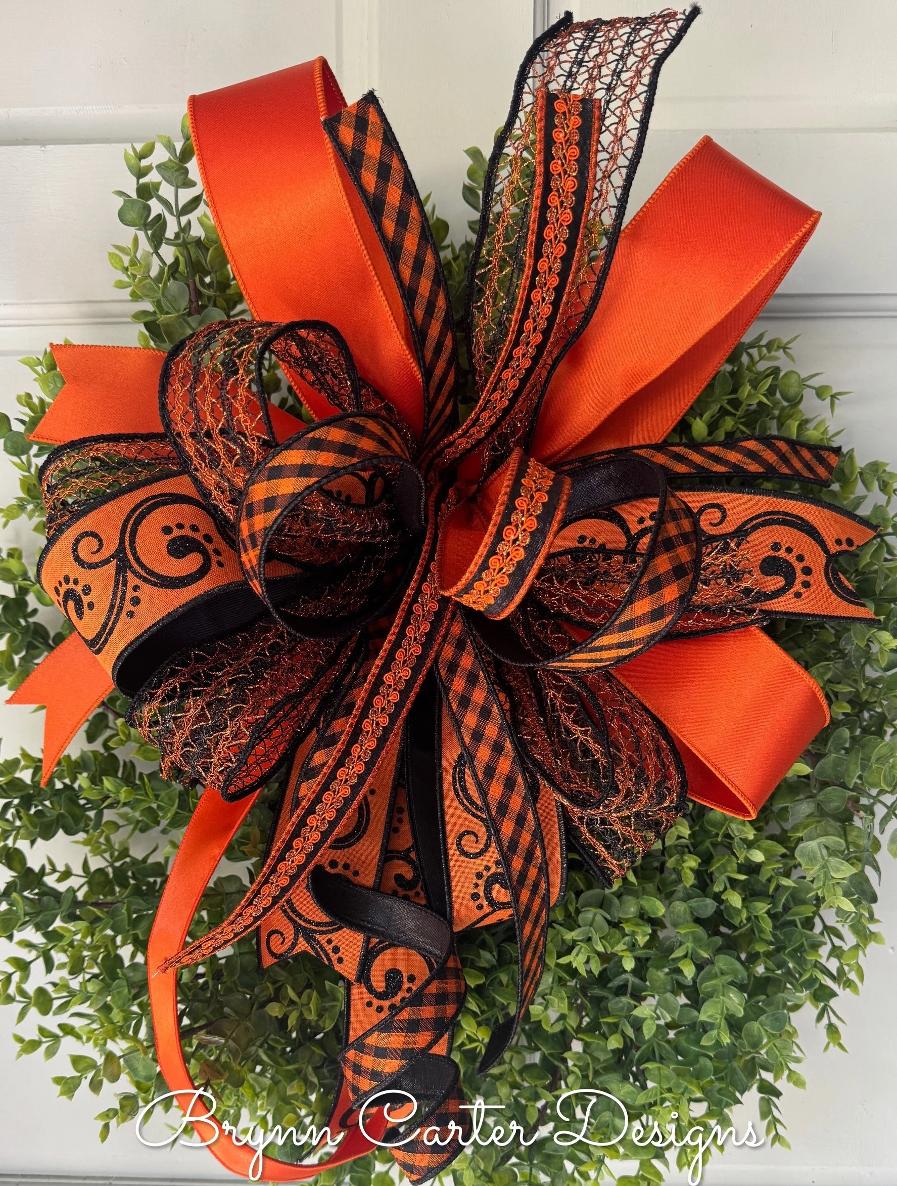 Designer Halloween Bow