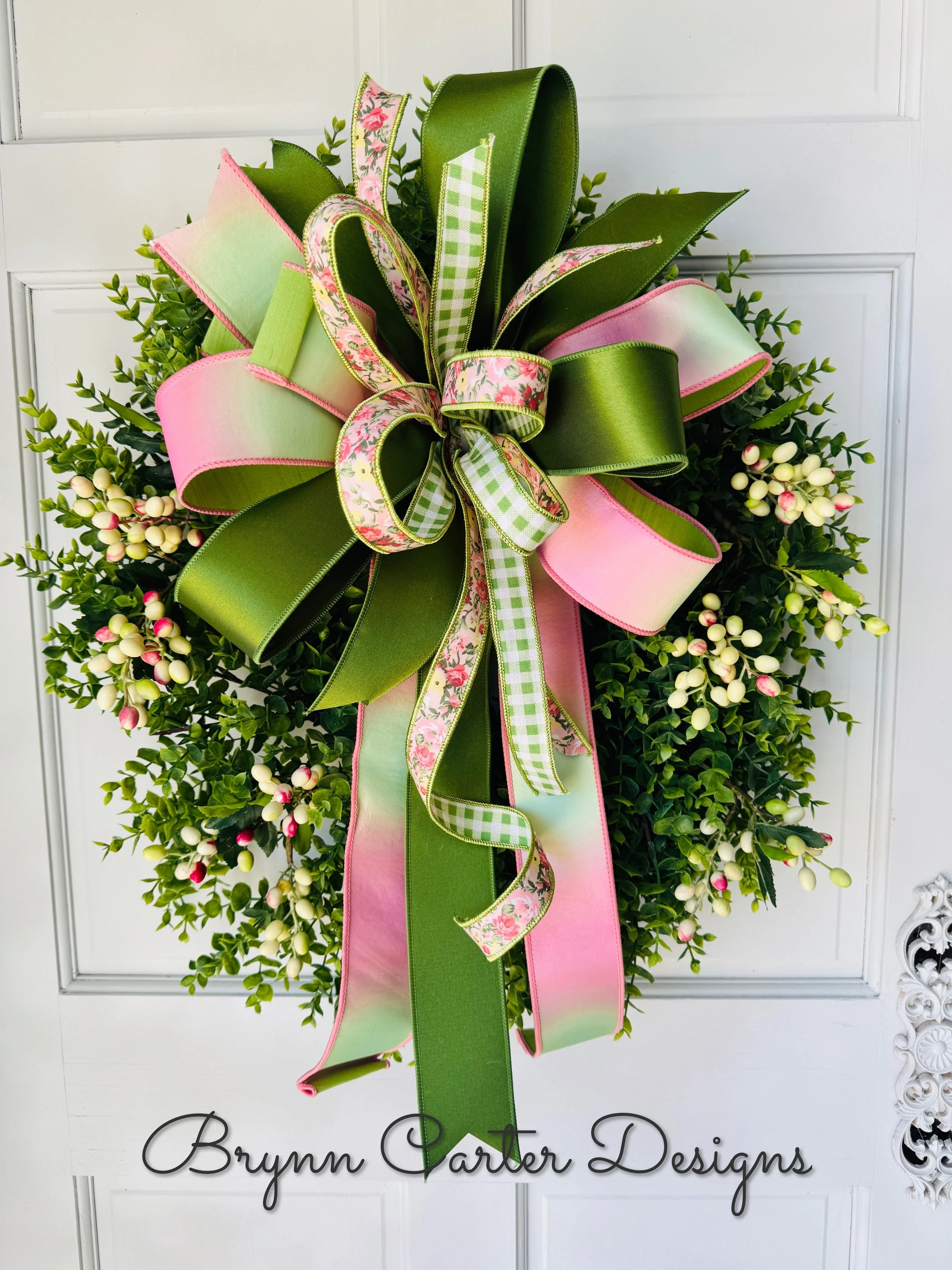 Mandy Spring/Summer Boxwood Wreath