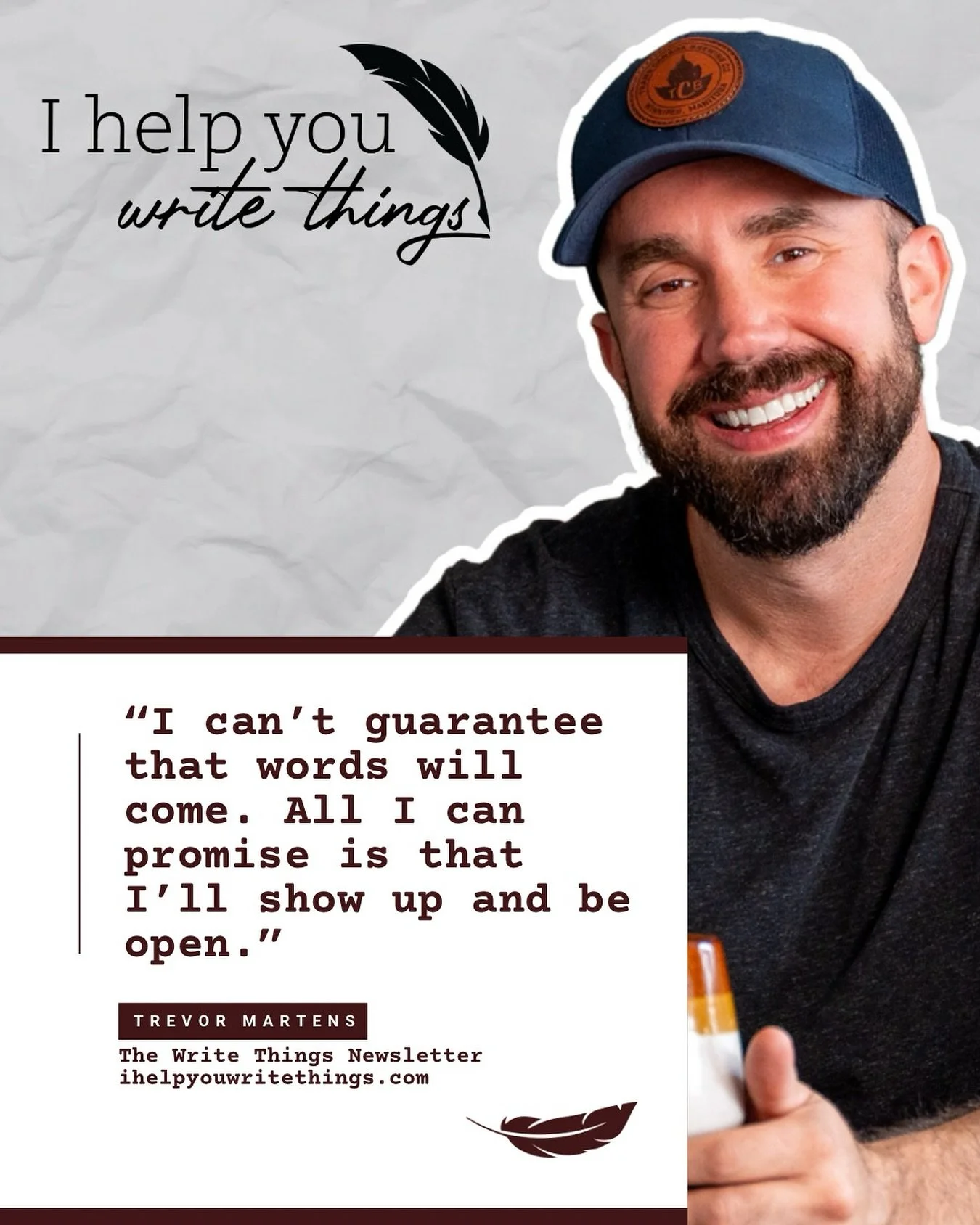 You don&rsquo;t have to force creativity. 

You just have to meet it halfway.

Some days the words flow; other days, they hide. Either way, you&rsquo;ve honored your practice by showing up.

Keep the door open. That&rsquo;s where the magic begins.

?