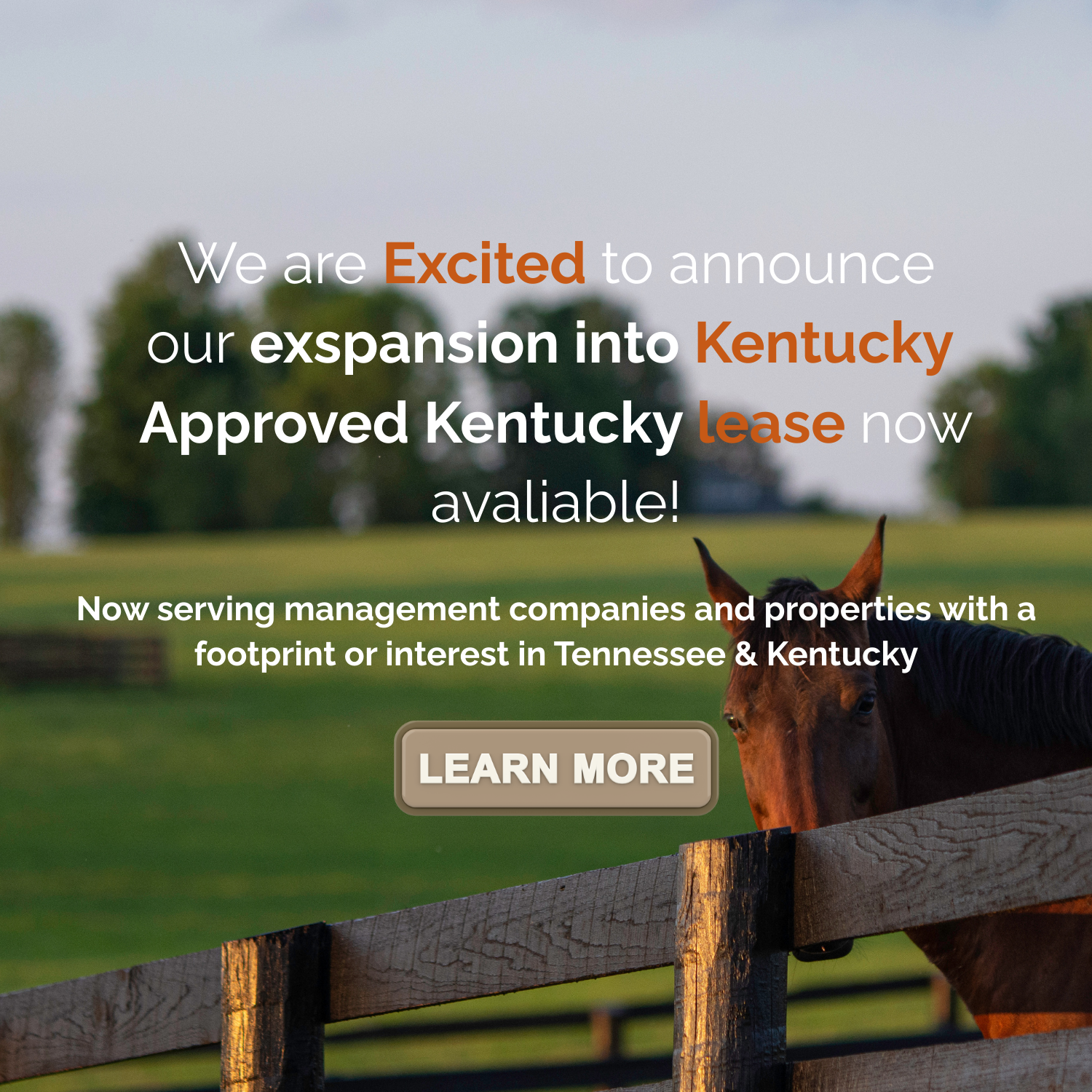 Expanding Our Association into Kentucky