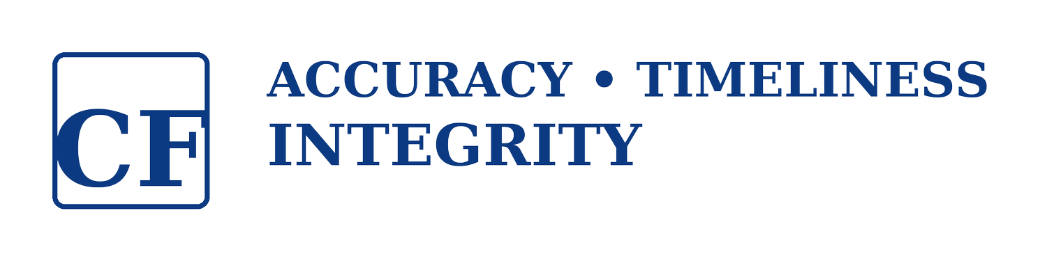 ACCURACY - TIMELINESS  - INTEGRITY