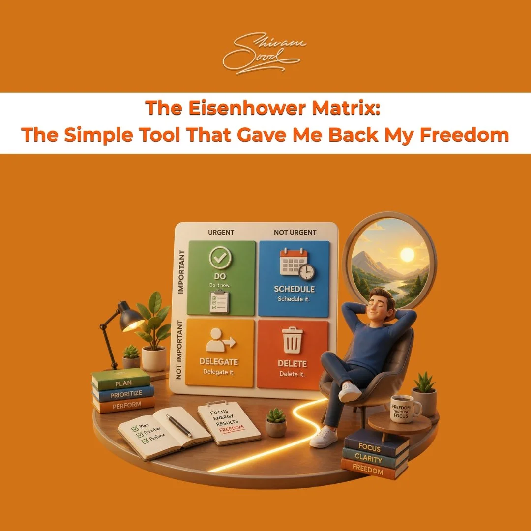 The Eisenhower Matrix: The Simple Tool That Gave Me Back My Freedom