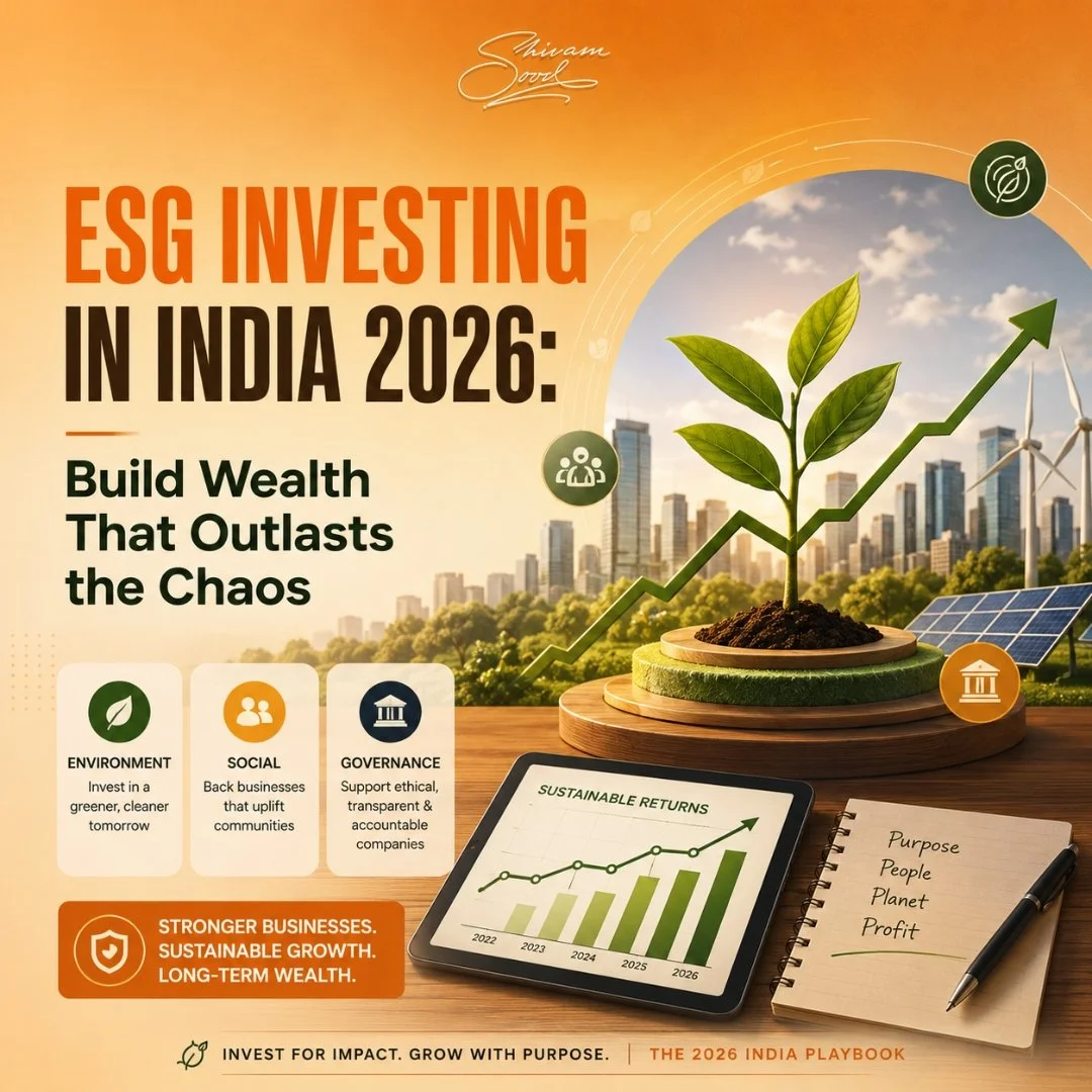 ESG Investing in India 2026: Build Wealth That Outlasts the Chaos