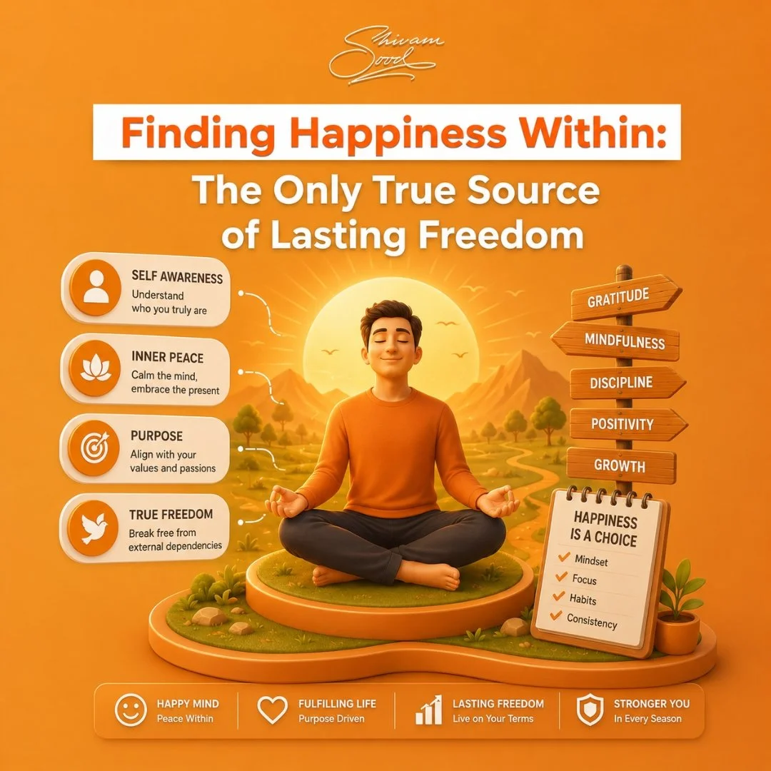 Finding Happiness Within: The Only True Source of Lasting Freedom