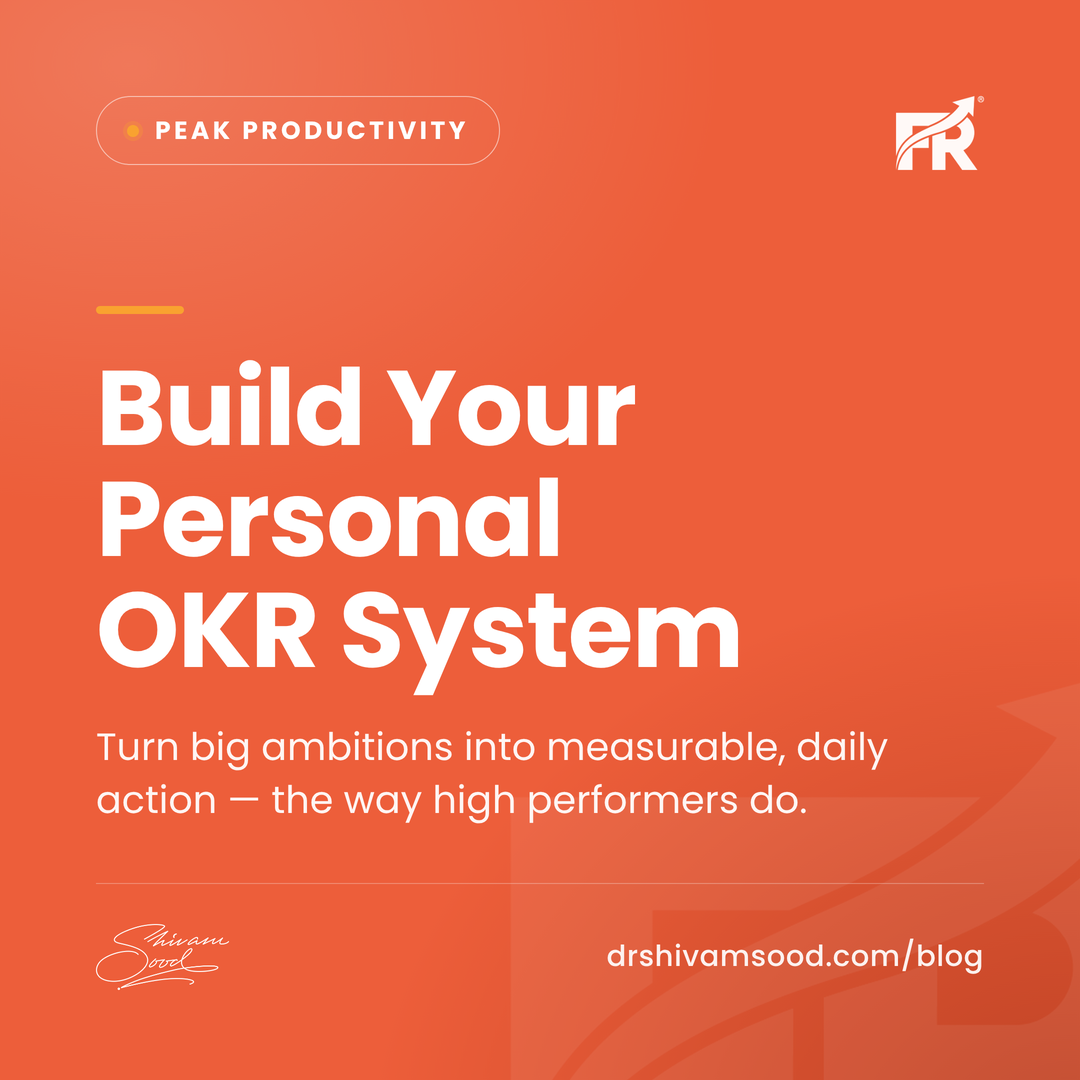 Boost your Productivity with OKR