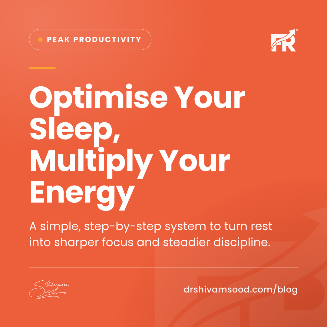Optimise Your Sleep