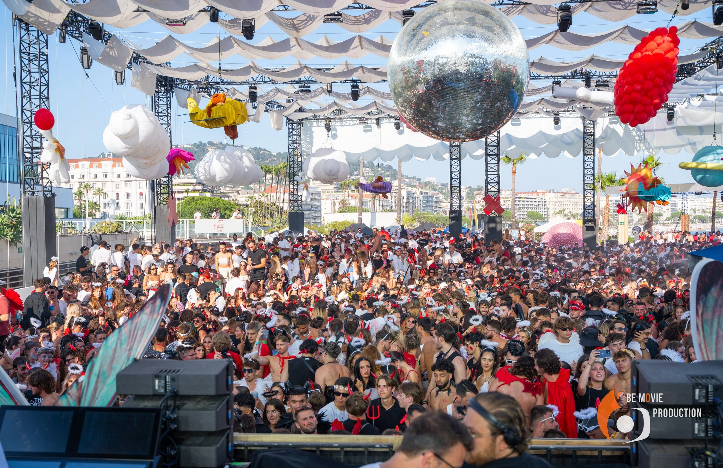 Festival à Cannes été vidéaste et photographe évènement