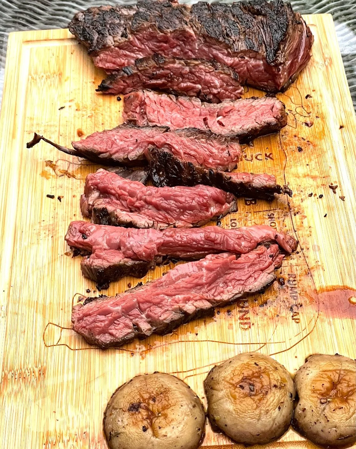 Brined &amp; Marinated Bavette - recipe below!

Bavette steak, brined and then marinated served with tenderstem broccoli and potato latkes.

The brine helps soften this tougher cut, while the marinade adds a wonderful flavour.

The latkes are my dad&