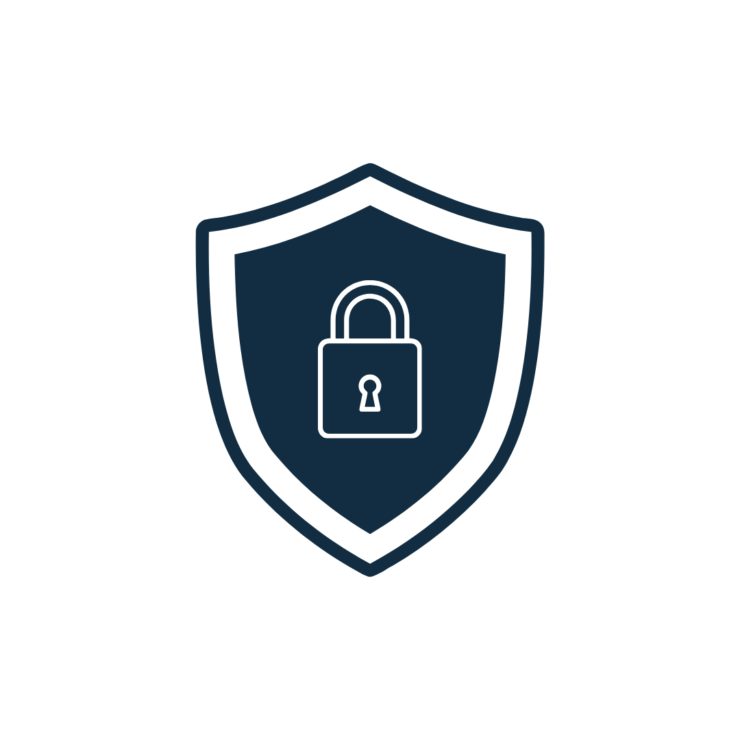 Shield with Lock to represent bonded business