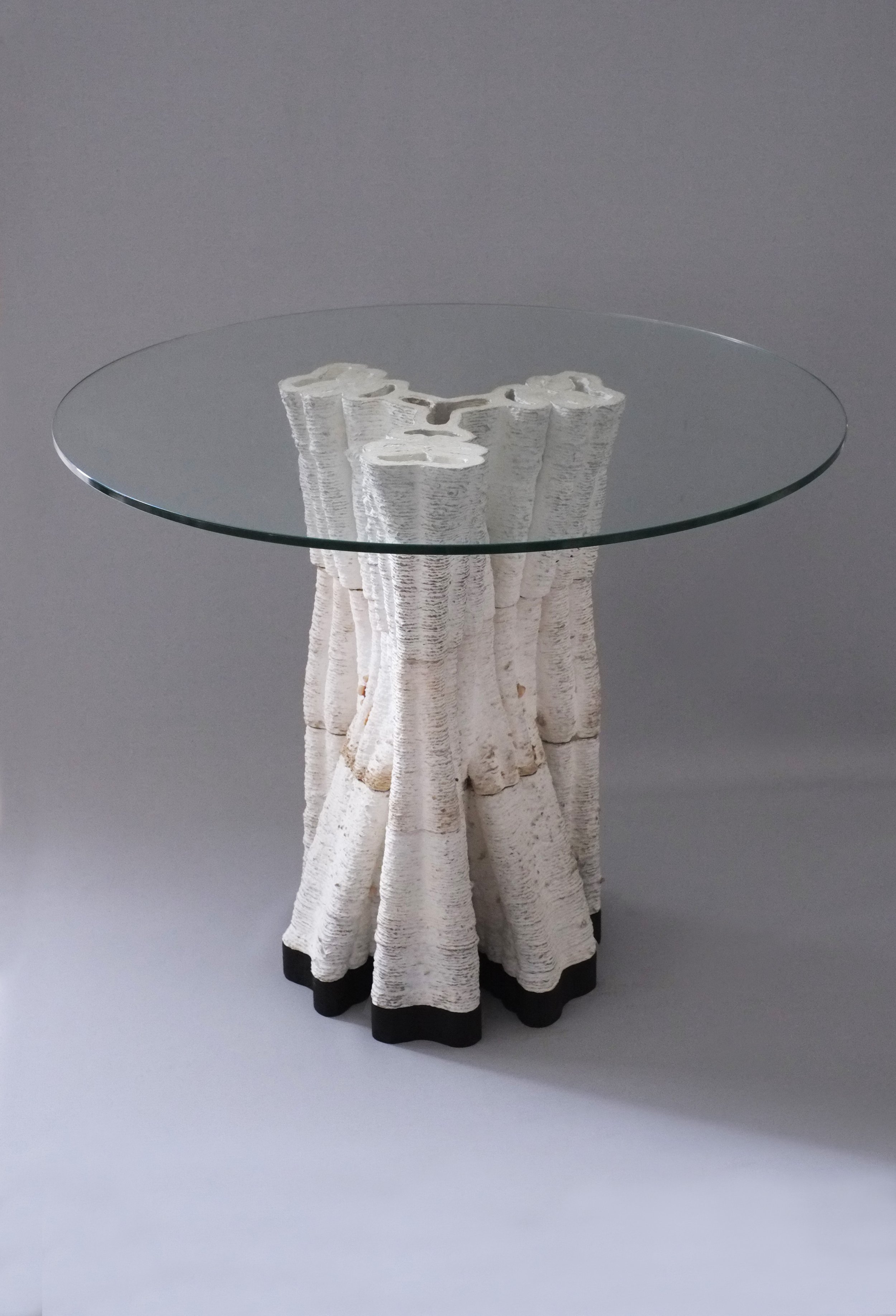 'Tree Table' 3d printed mycelium and recycled used coffee cups, Blast Studio.jpg